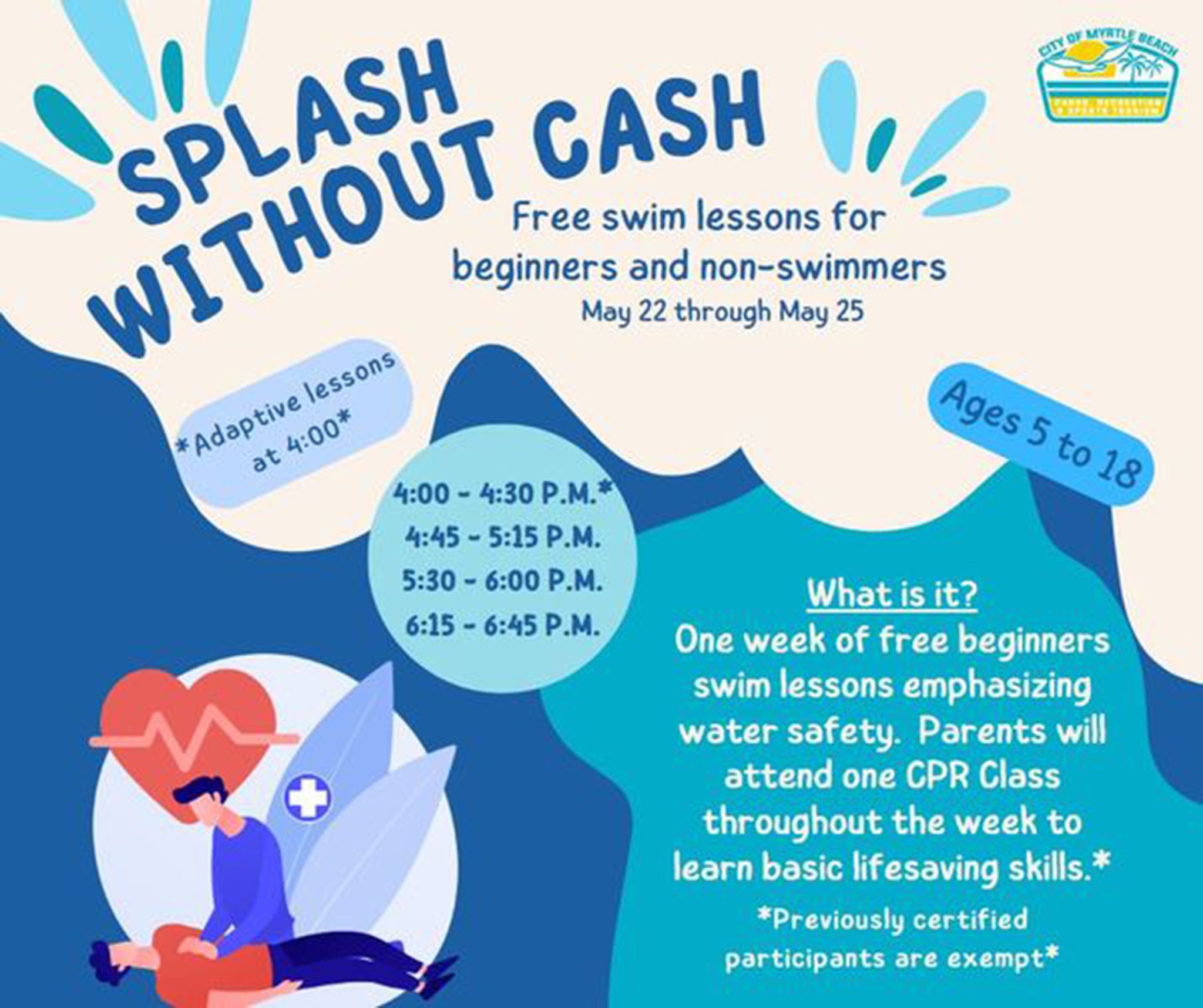 splash without cash